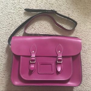 The Leather Satchel co. Leather purse 13” bag